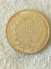 Pièce en argent - 10 francs Hercule - 1972