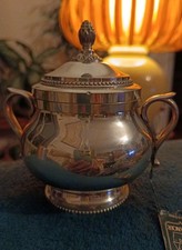  sucrier en étain Étains Du manoir 