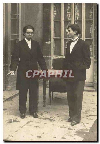 Deux hommes costume de - deux,