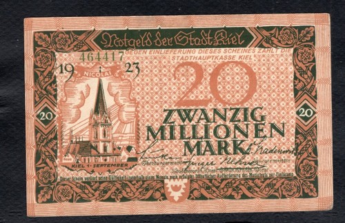 Notgeld allemagne millionen - allemagne, 20