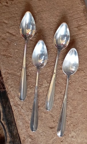 Petites cuillères argent - 4,