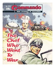 D.C. THOMSON Commando : The chef who go to war 1987 First Edition Paperback