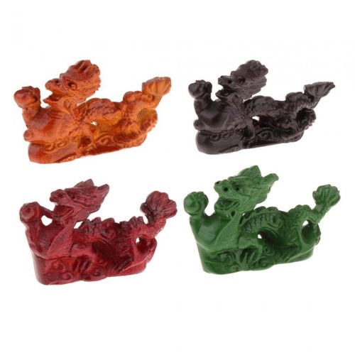 Sculpture bois dragon - sculpture, de
