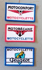 Lot 3 Ecussons Patch Tissus