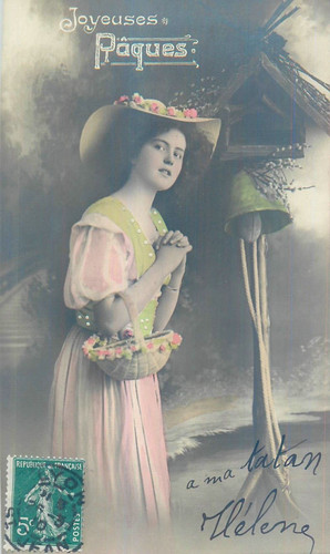 Happy easter girl - girl, hat