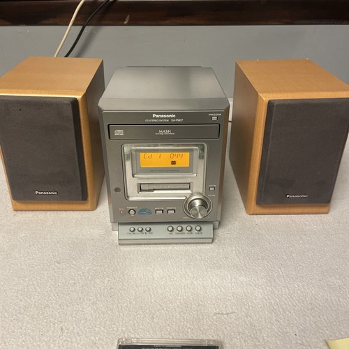 Panasonic mash stereo - mash, cd