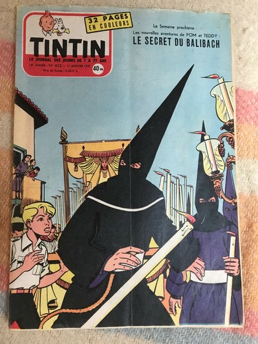 Journal tintin 432 france - journal,