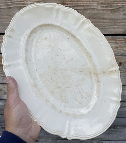 Sarreguemines plat blanc - sarreguemines,