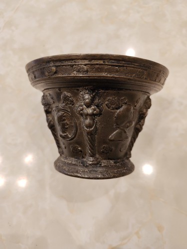 Mortier bronze decor de - bronze,,