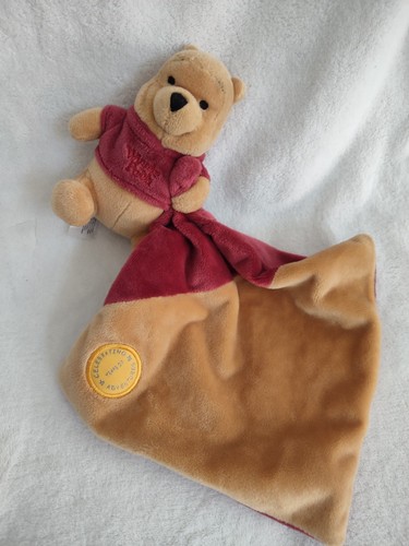 Doudou peluche winnie mouchoir - doudou,