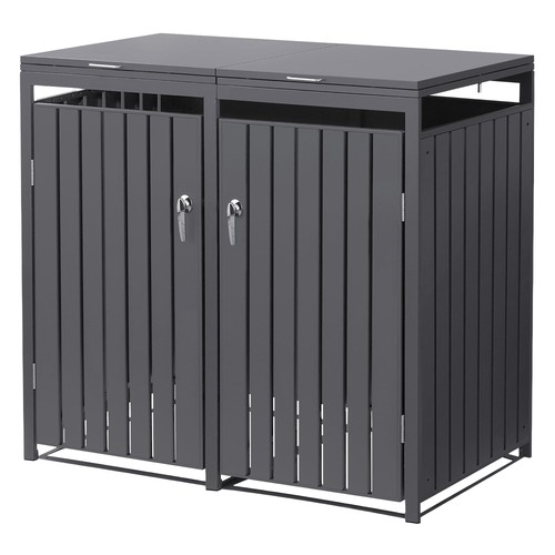 Abri poubelle double - abri, de