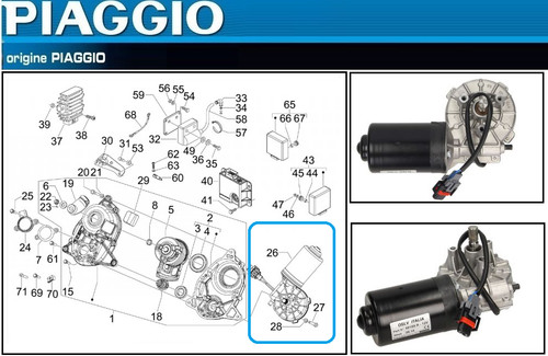 Moteur electrique antiroulis - moteur,