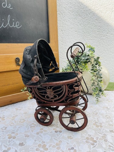 Ancien landau poupée en - poupée,