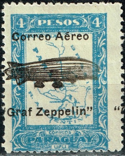 Paraguay zeppelin flight - paraguay, to