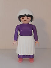 Playmobil personnage femme maison 1900 servante victorienne belle époque western