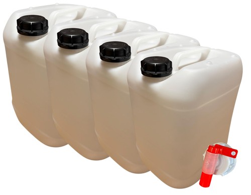 Jerricans bidons plastique 20l - plastique,