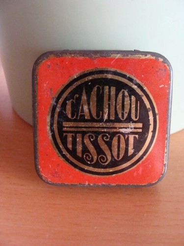 Ancienne boite cachou - cachou, tissot