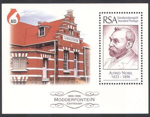 Rsa south africa 1996 - africa, nobel