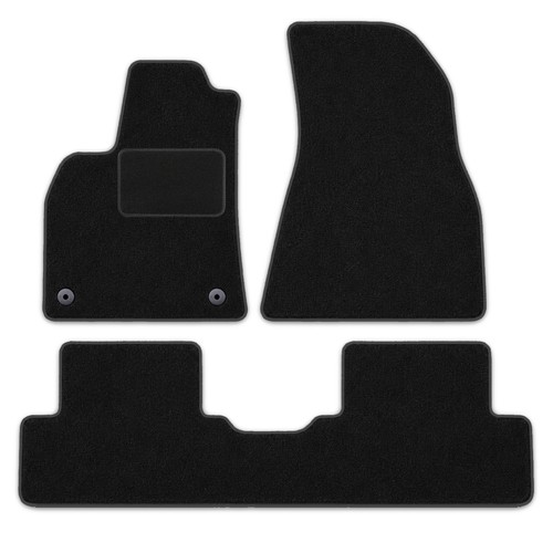 Tapis sol noir velours - tapis, pour