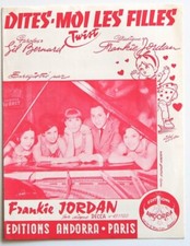 Partition vintage sheet music