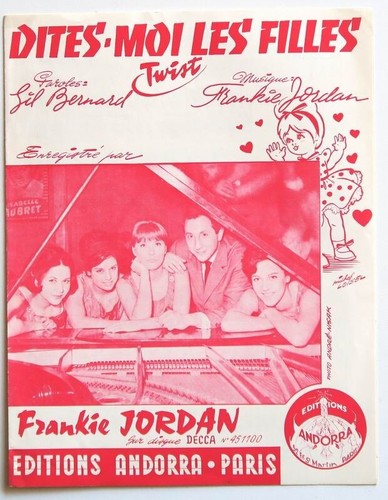 Partition vintage sheet music