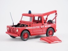 Old Cars 1/43  Pompieri Fiat Campagnola grue SOMMOZZATORI VVF MILANO