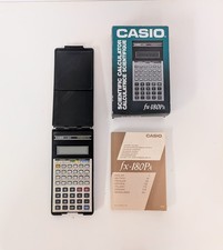 CASIO - Calculatrice Scientifique vintage Casio FX-180Pa En Boîte