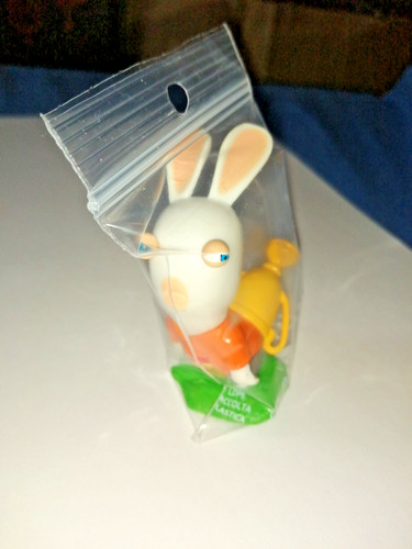 Figurine lapin crétin - 1x,