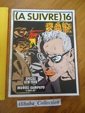 REVUE BD à suivre 16 1979 Magazine avec POSTER FMURRR TARDI Manara