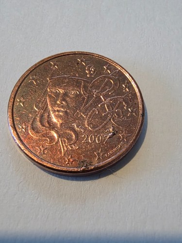 Pièce rare centime - de, 1