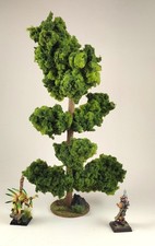 Arbre / tree : Décor wargame / crèche ( 9thAge, Warhammer, lotr, sda mesbg ) E2