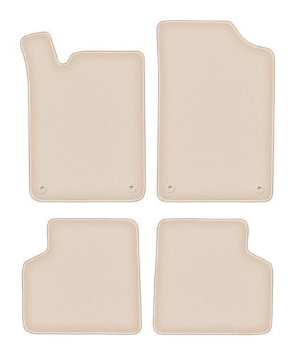 Tapis sol velours beige - tapis,