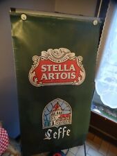 PLV BIERE LEFFE STELLA  ARTOIS BACHE PVC BEER BISTROT BAR NO RICARD