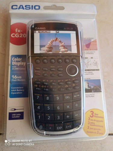 Calculatrice casio cg20 - calculatrice, fx