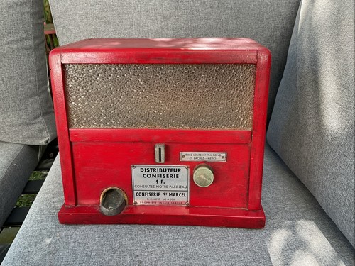 Distributeur ancien confiserie - distributeur,