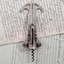 Tire-bouchon ancien à double