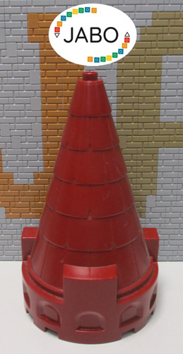 Toit lego duplo - duplo, rouge