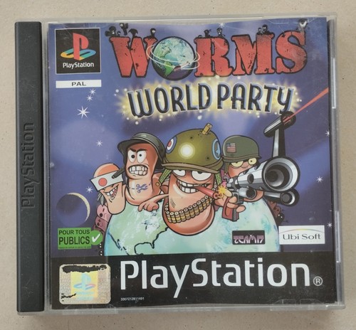 Playstation ps1 worms - playstation,