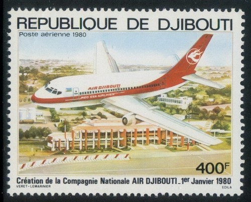 Djibouti 1980 mnh - 1980, mnh**air