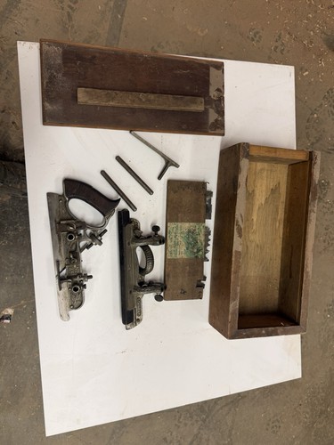Stanley plane with cutters - #45,