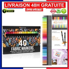 40 Feutres Textiles Permanent