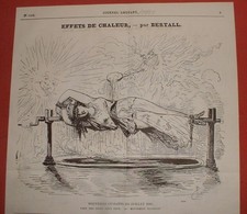 PJAM 1302a de 1881 HUMOUR - EFFET DE CHALEUR - PARIS AU TOURNE-BROCHE