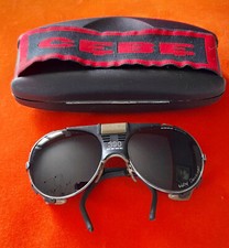 Vrai Vintage RARE Lunettes solaires glacier alpinisime Walter Cecchinel Cébé 390