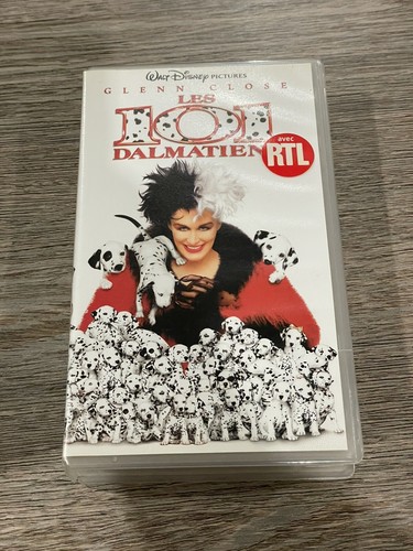 Cassette vhs 101 dalmatiens - cassette,