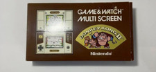 Game and Watch Donkey Kong 2 Nintendo game series with box Multi Screen