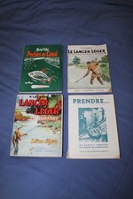 (145) 4 livres anciens pêche