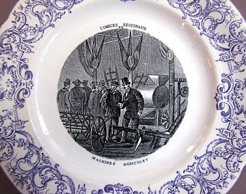 Assiette comices régionaux - assiette,