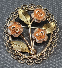 BIJOU - belle broche plaqué