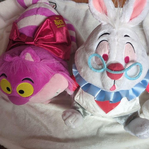 Ensemble peluche lapin blanc