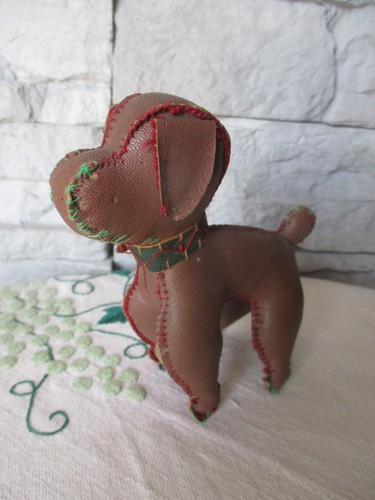 Chien moleskine vintage - en,